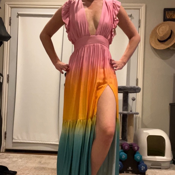 Rainbow dress never worn - Picture 5 of 5